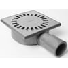 Easydrain Aqua Compact vloerput abs 15x15cm horizontaal