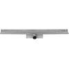 Easydrain Compact Wall 50 afvoergoot 6x80 cm zijuitlaat RVS