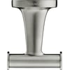 Duravit Starck T Handdoekhaak Dubbel 6x7,6x5 cm RVS Geborsteld