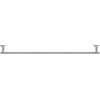 Duravit Starck T Handdoekhouder 81x7,3x5 cm RVS Geborsteld