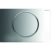 Geberit Sigma 10 bedieningsplaat   kleuren:plaat/ring/knop Chroom-Matchroom-Chroom