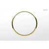 Geberit Sigma 10 bedieningsplaat   kleuren:plaat/ring/knop Wit-Goud-Wit