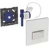 Geberit Sigma 50 urinoir bedieningsplaat pneumatisch Wit