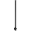 Vasco Spike Elektrische Radiator 2,2x2,2x91,5cm Jet Black