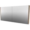 Saniselect Spiegelkast 120x14x60 cm Terra Oak