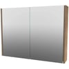 Saniselect Spiegelkast 80x14x60 cm Terra Oak