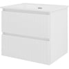 Huismerk Meubelset 60x46x54 cm Glans Wit