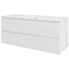 Saniselect Meubelset 120x46x54 cm Hoogglans Wit