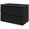 Saniselect Meubelset 80x46x54,5 cm Mat Zwart