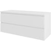 Saniselect Meubelset 120x46x55,2 cm Hoogglans Wit