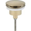 Saniselect Wastafelplug Altijd Open Geborsteld Messing