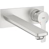 Grohe Lineare New Afdekset 2-gats Wastafelkraan Supersteel