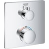 Grohe Grohtherm Opbouwdeel Thermostaat  Hoofd- en Handdouche 15.8x15.8x1 cm Chroom