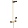 Hansgrohe Pulsify S Regendoucheset met thermostaat EcoSmart 2jet Brushed Bronze