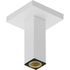 Hansgrohe Pulsify E Plafondaansluiting Mat Wit