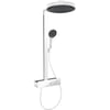 Hansgrohe Rainfinity Regendoucheset 360 1jet met ShowerTablet 350 Mat Wit