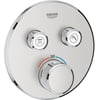 Grohe Grohtherm Smartcontrol Opbouwthermostaat Ø15,8 cm Supersteel