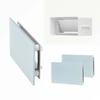 Sunshower Ventilatierooster set 2 Stuks rechthoekig 15x9 cm (inclusief terugslagklep)
