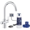 Grohe Blue Pure BauCurve Wastafelmengkraan Chroom