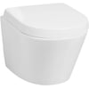 Huismerk Closet Rimless Wand Inclusief Toiletbril 47 cm Wit
