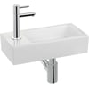 Saniselect Fontana XL fonteinset links chroom