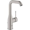 Grohe Essence New Wastafelmengkraan met waste Supersteel