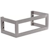Saniselect Montagebeugel vierkant 40x22x10 cm RVS