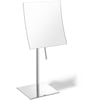 ZACK Avio cosmeticaspiegel Staand 15,5x15,5 cm Zilver