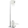 ZACK Linea Toiletbutler 15x18x72,7 cm Glans RVS