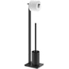ZACK Carvo Toiletbutler 15x18x71,5 cm Zwart
