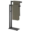ZACK Linea Handdoekhouder 38,5x15x80 cm Zwart