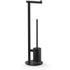 ZACK Scala Toiletbutler ø 20x72 cm Zwart