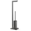ZACK Linea Toiletbutler 15x72,5x18 cm Grafiet