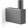 ZACK Linea Handdoekhaak 1,5x4,7x4,8 cm Grafiet