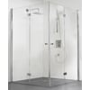 Ben Care Douchecabine Hoekinstap met draaivouwdeur 100x100x200cm Chroom/Helder glas