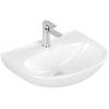 Villeroy &amp; Boch O. Novo Wastafel met kraangat 55x44x13 cm Wit Alpin CeramicPlus