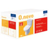 Villeroy &amp; Boch O.Novo combipack staandcloset + zitting 38,5x68x79 cm Wit