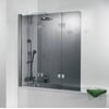 Ben Martino Badwand 3dlg L 114x140 cm Chroom Grijs Glas