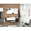Get Wet by Sealskin I Am Douchecabine Swingdeur 89,5x200 CM Helderglas Mat Zwart