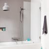 Get Wet by Sealskin I am badwand eendelig 75x160 cm helderglas met chroom profiel