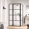Sealskin SOHO Douchecabine 120x90x210cm Charcoal/Helder Glas