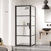 Sealskin SOHO Douchecabine 90x90x210cm Charcoal/Helder Glas