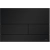 TECE Square II Bedieningsplaat 22x0,3x15 cm Mat Zwart