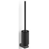 ZACK Atore Toiletborstelset 8,9x11,9x52 cm Mat Zwart