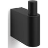 ZACK Atore Handdoekhaak 2x5,5x5,8 cm Mat Zwart