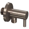 Huismerk Fonteinprogramma Stopkraan Brushed Nickel