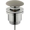 Ben Wastafelplug met Inox Kelk Kap Cemento