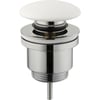 Ben Wastafelplug met Inox Kelk Kap Blanco