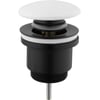 Ben Wastafelplug met Zwart Kelk Kap Blanco