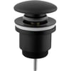 Ben Wastafelplug met Zwart Kelk Kap Negro